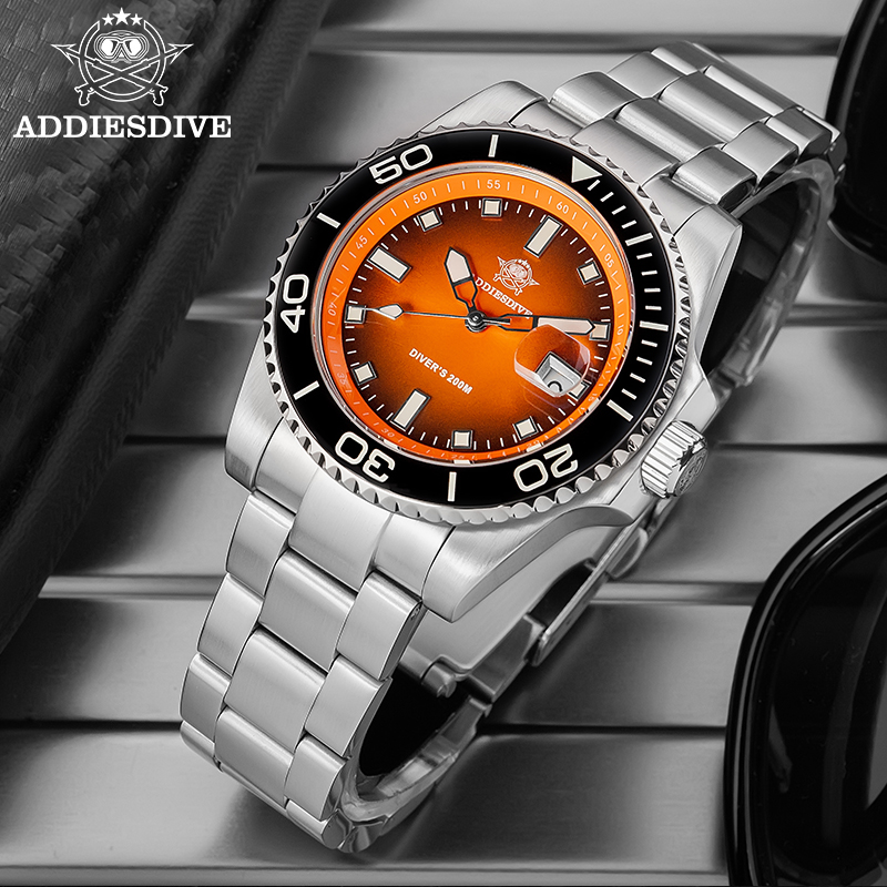 Rolex Watch Submariner - ADDIESDIVE Men's Watch Quartz Stainless Steel