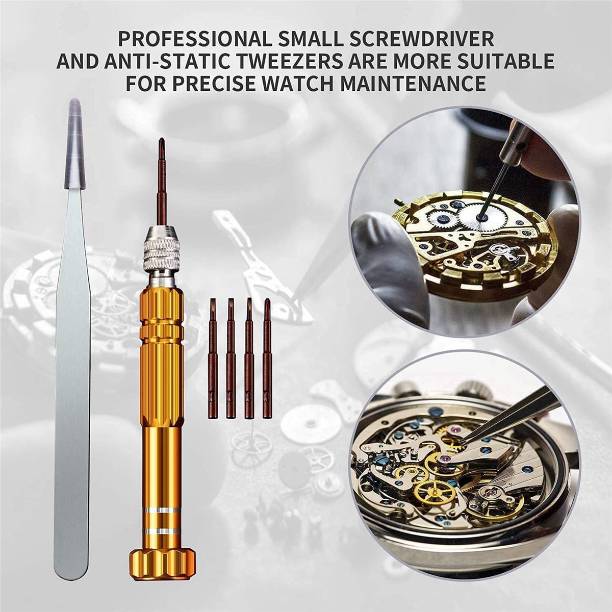 Spring Bar Tool Set - ABGQ Watch Repair Kit, 298 PCS