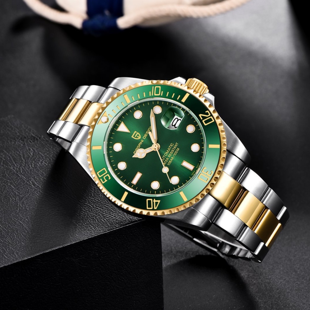 PAGANI Design PD1639 Men Autom - Rolex Watch Submariner review and price