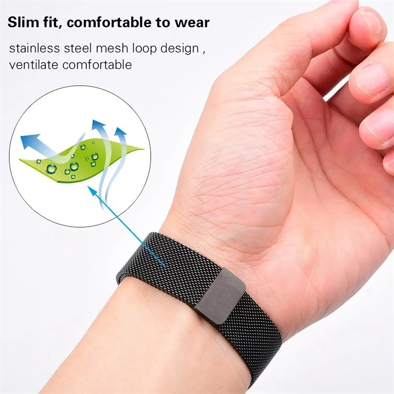 18/20/22mm Milanese Loop Band  - Milanese Loop Magnetic review and price