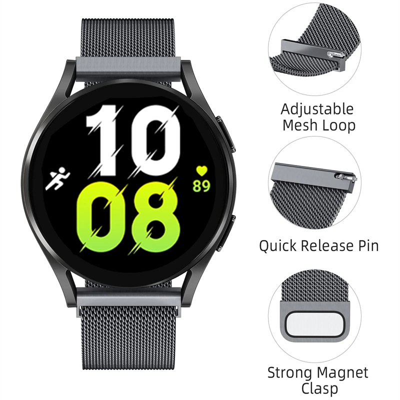18/20/22mm Milanese Loop Band  - Milanese Loop Magnetic review and price