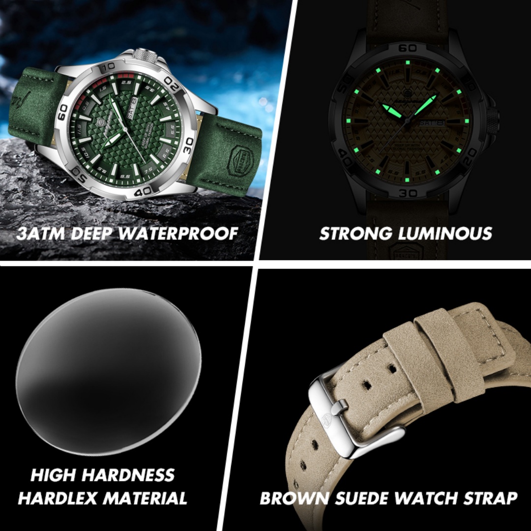 PAAZOMU Luxury Brand Men Watch - Patek Philippe Watch Nautilus review and price