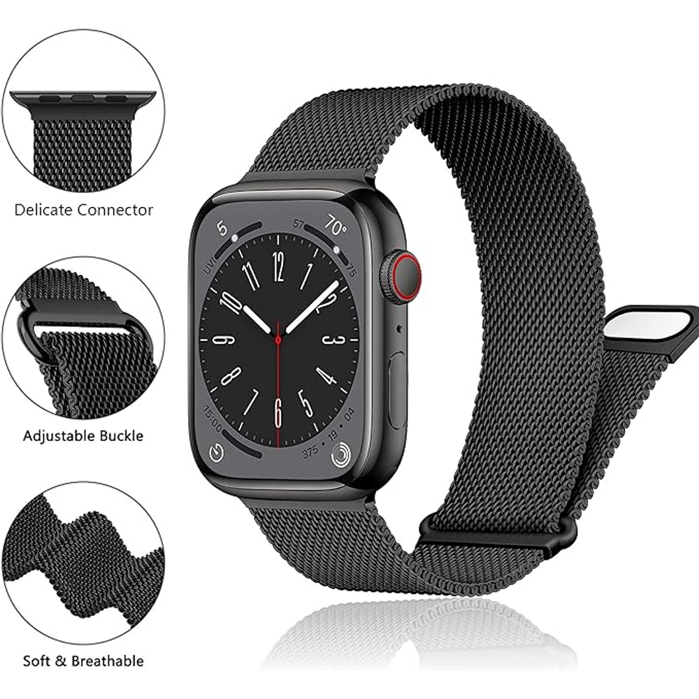 Magnetic Straps for Apple watc - Milanese Loop Magnetic review and price