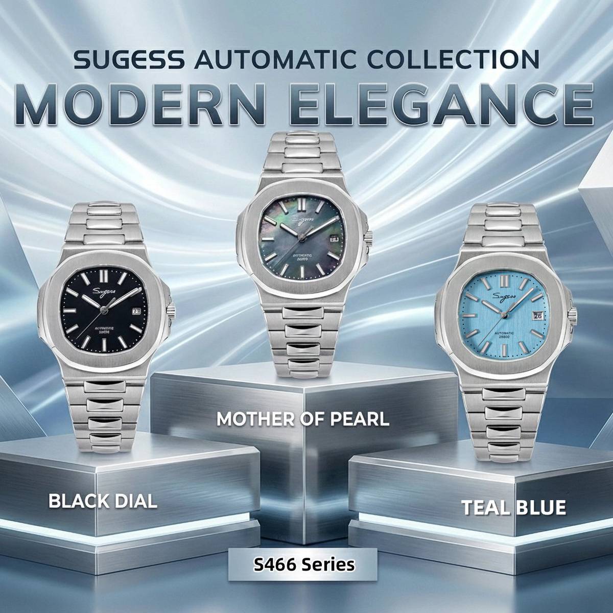 Sugess Man Watch Automatic Mec - Patek Philippe Watch Nautilus review and price