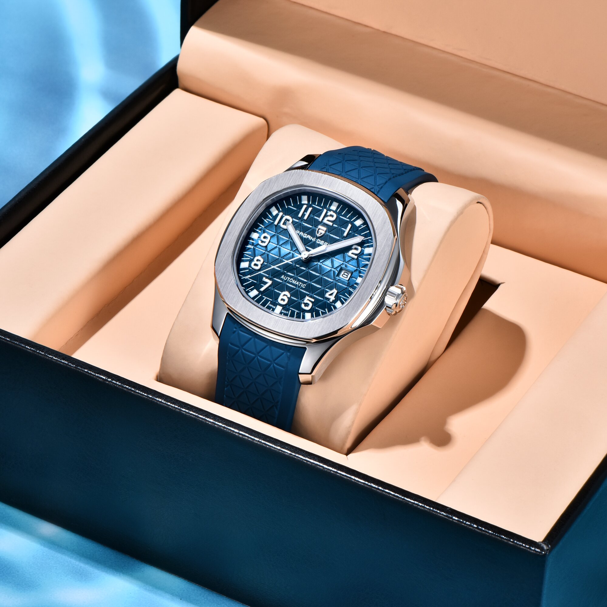 PAGANI DESIGN Men Upgrade & Pr - Rubber Strap Diver review and price
