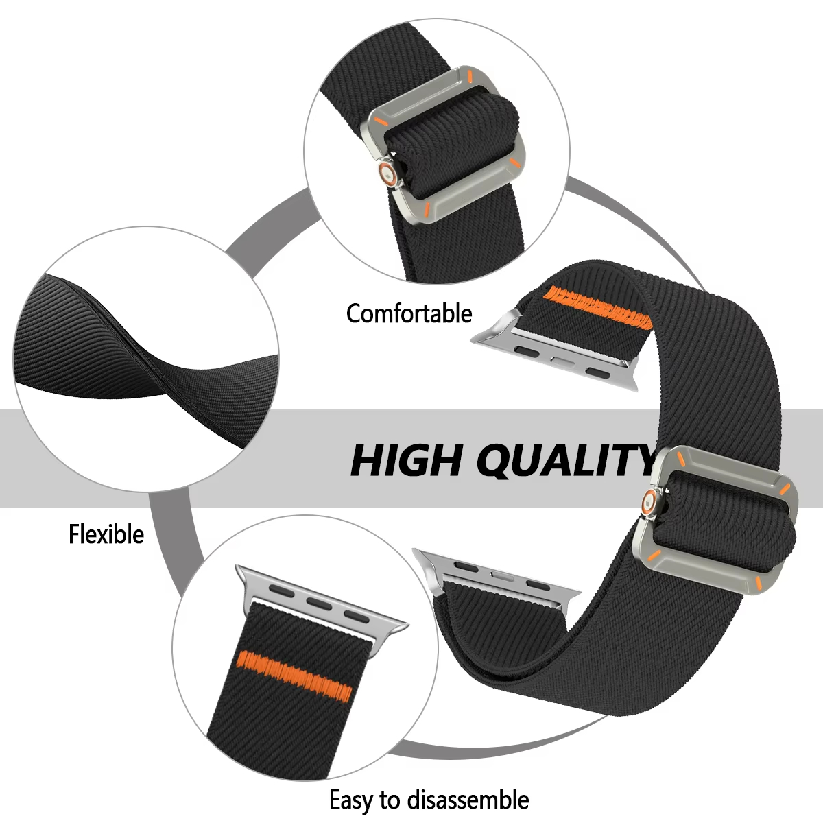 Magnetic Nylon Strap For Apple - Milanese Loop Magnetic review and price