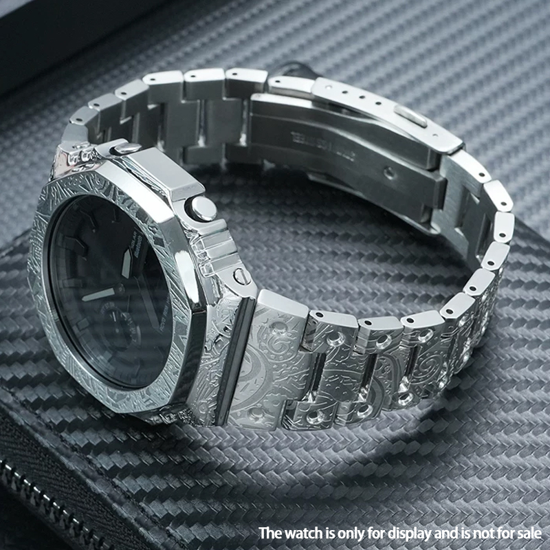 vintage paisley engraved stain - Casio Watch G-Shock Ga-2100 review and price