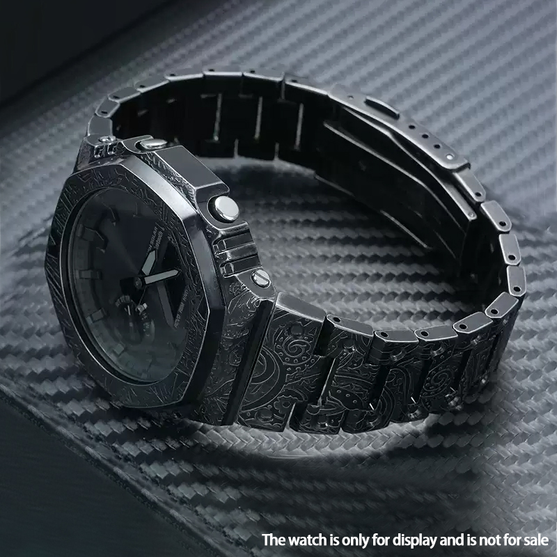 vintage paisley engraved stain - Casio Watch G-Shock Ga-2100 review and price