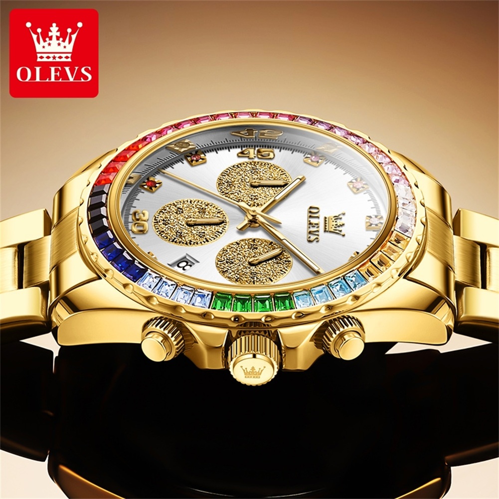 OLEVS 2939 Luxury Quartz Movem - Rolex Watch Datejust review and price