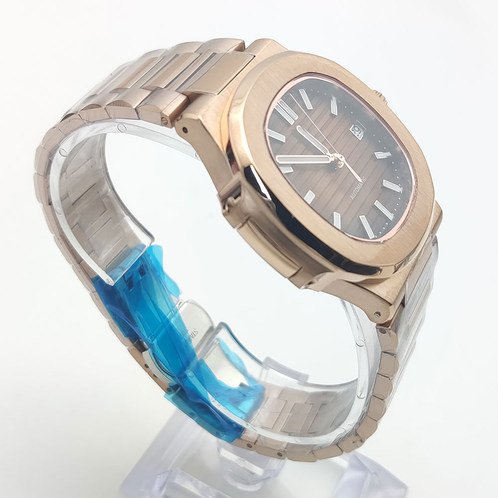Luxury Rose Gold 40MM Square N - Patek Philippe Watch Nautilus review and price
