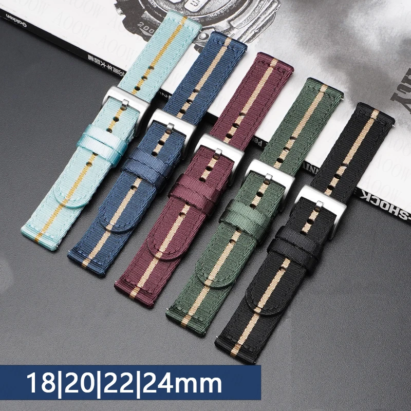 18mm 20mm 22mm 24mm Soft Nylon - Omega Watch Seamaster review and price