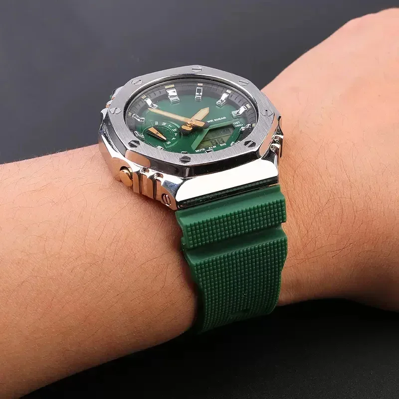 Rubber Watchbands For Casio G- - Casio Watch G-Shock Ga-2100 review and price