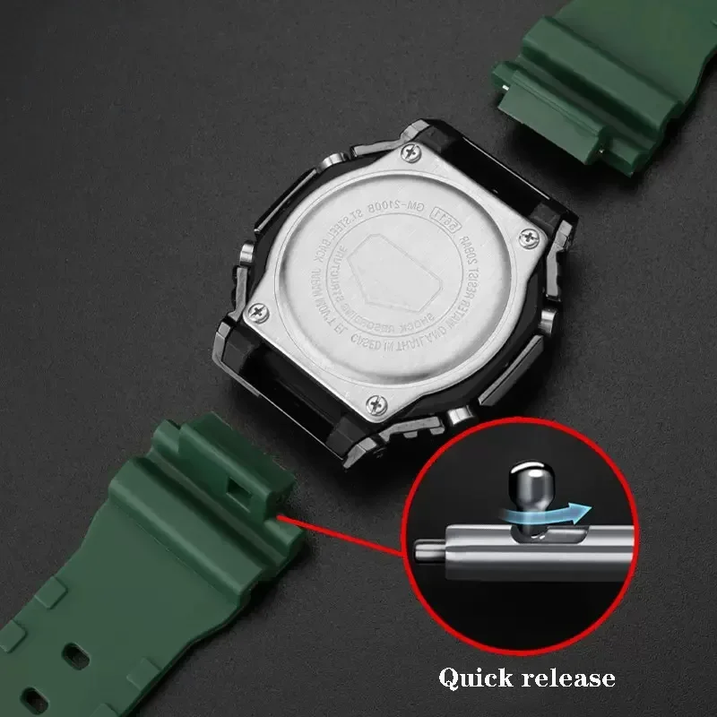 Rubber Watchbands For Casio G- - Casio Watch G-Shock Ga-2100 review and price