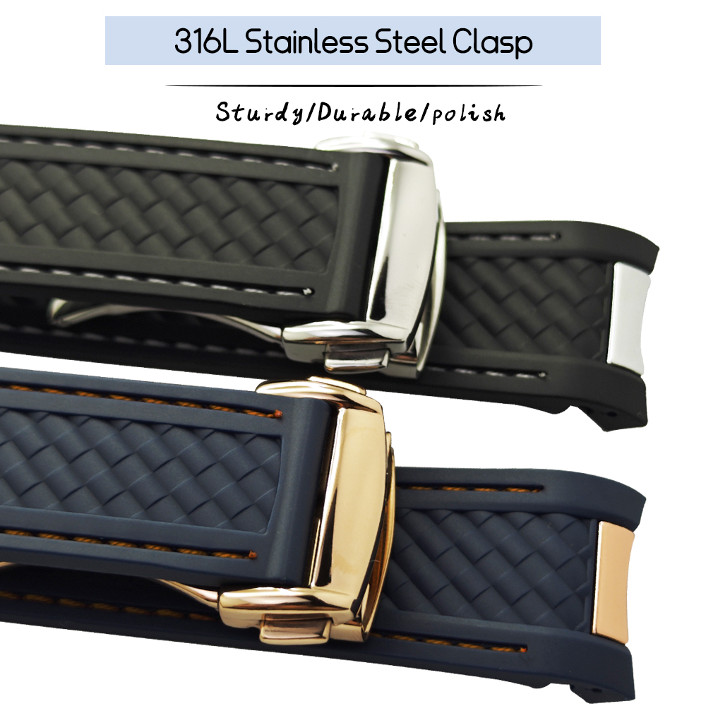 20mm Natural Rubber Watch Stra - Omega Watch Seamaster review and price